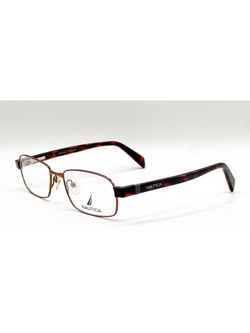 NEW NAUTICA N7154 091 BRONZE AUTHENTIC EYEGLASSES 55-17